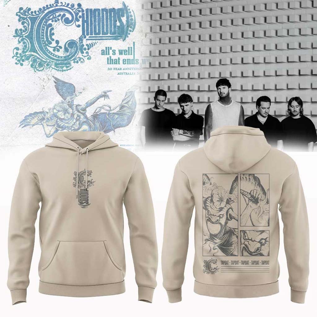 Chiodos Concert It's Not You It's Me Tour 2026 Hoodie Chiodos Merch Music Related Gifts For Guys - Kdjoy