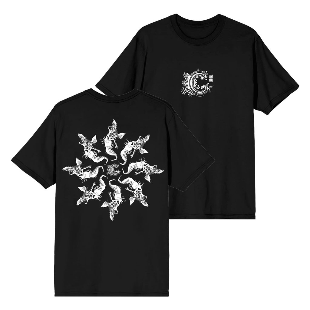 Chiodos Merch 2026 TAPDAT Circular Dance T-Shirt Black Gift For Band Fans - Kdjoy
