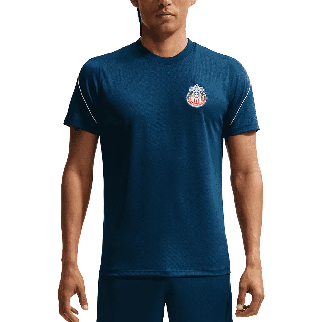 Chivas Soccer Merch 2026 Chivas Men's Strike T-Shirt Blue Gift Ideas For Football Lovers - Kdjoy