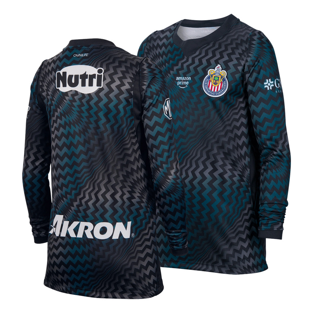 Chivas Soccer Merch Chivas 2026-27 Long-Sleeve Goalkeeper Stadium Jersey Presents For Him - Kdjoy Chivas Soccer Merch Chivas 2026-27 Long-Sleeve Goalkeeper Stadium Jersey Presents For Him - Kdjoy