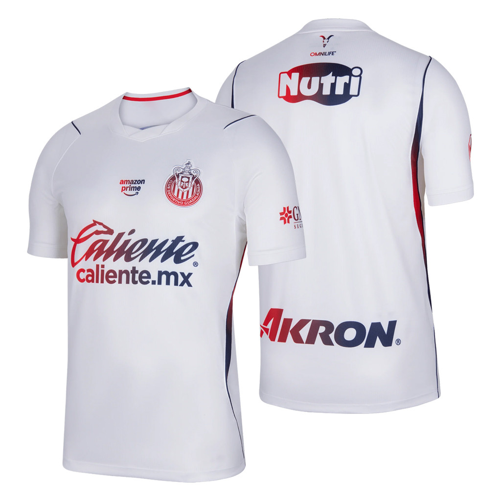 Chivas Soccer Merch Chivas 2026-27 Men's Away Stadium Jersey White Gifts For Soccer Fan - Kdjoy
