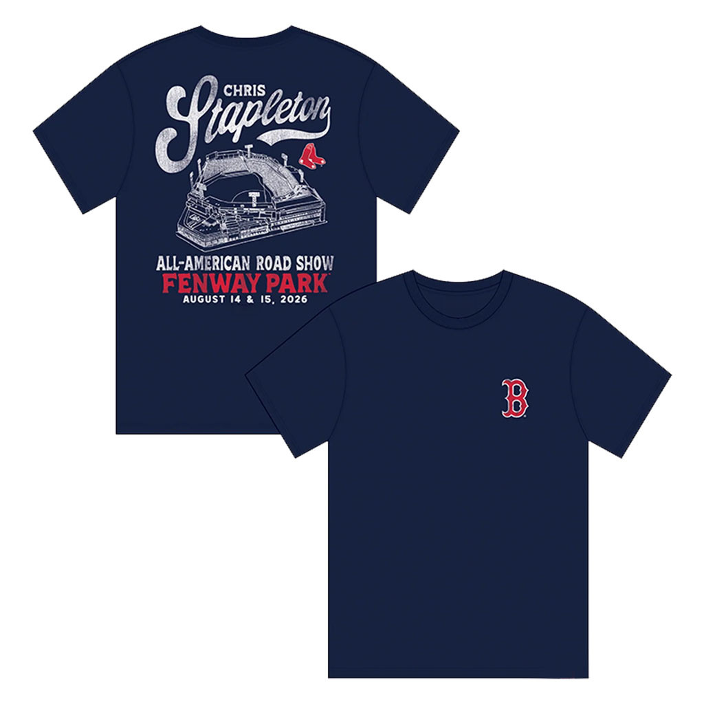 Chris Stapleton Merch 2026 Boston Stadium Series T-Shirt Chris Stapleton Tour Merch Fan Gear - Kdjoy