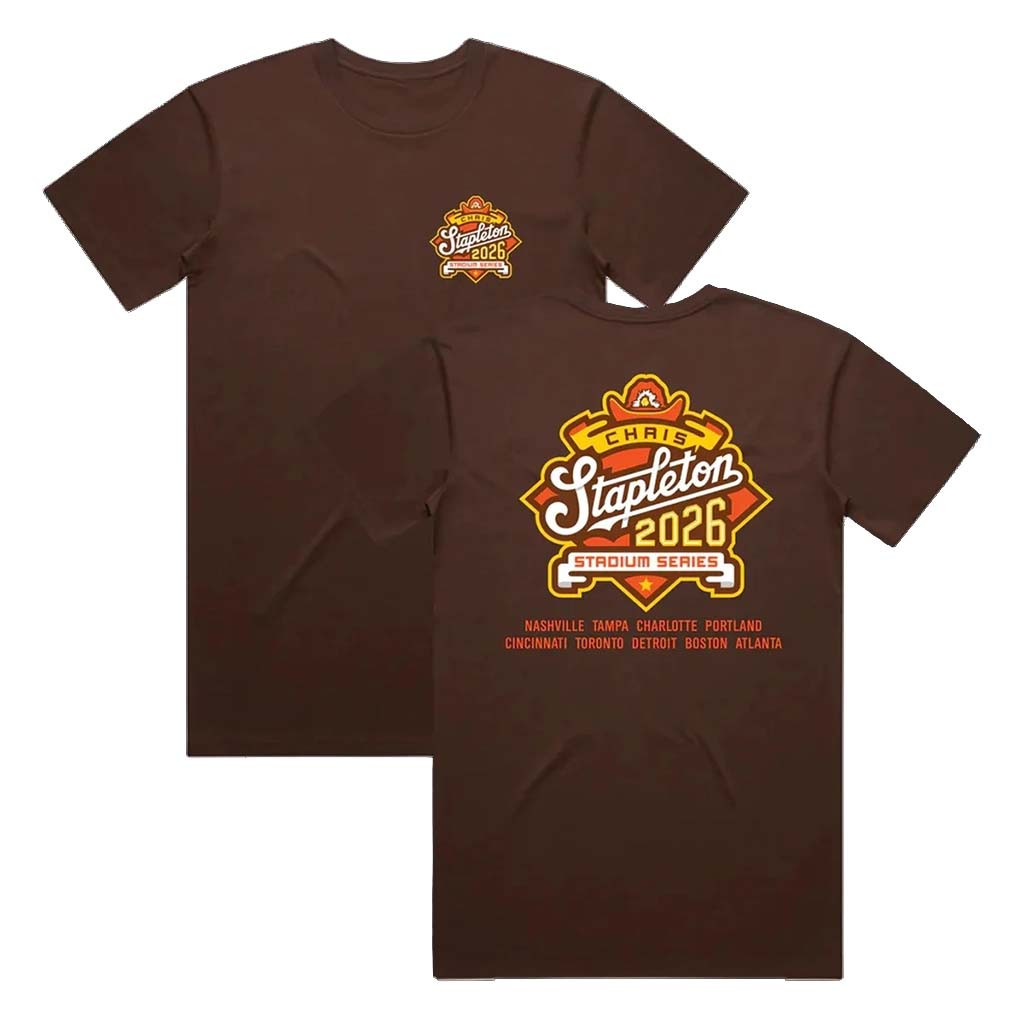 Chris Stapleton Merch All American Road Show T-Shirt Cool Gifts For Music Lovers - Kdjoy