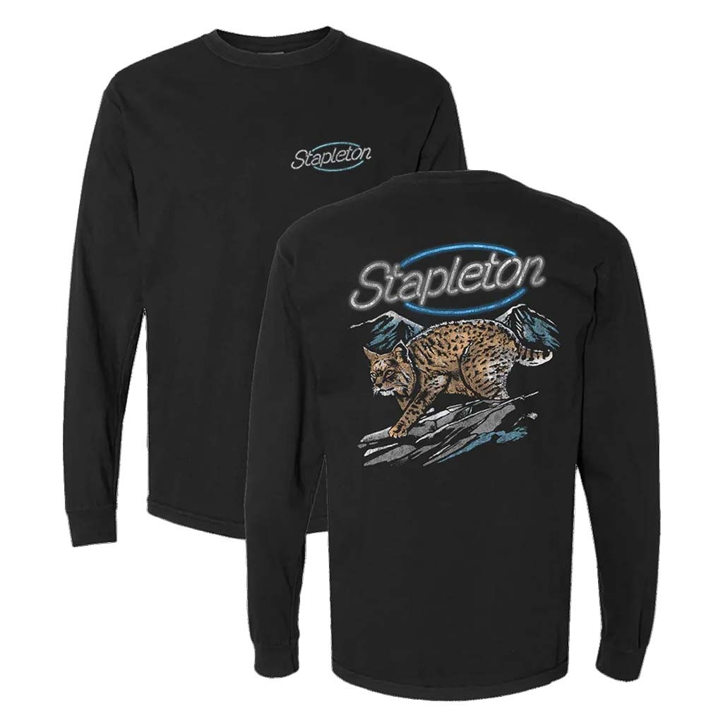 Chris Stapleton Merch Panther All American Road Show Long Sleeve T-Shirt Music Lovers Gifts - Kdjoy
