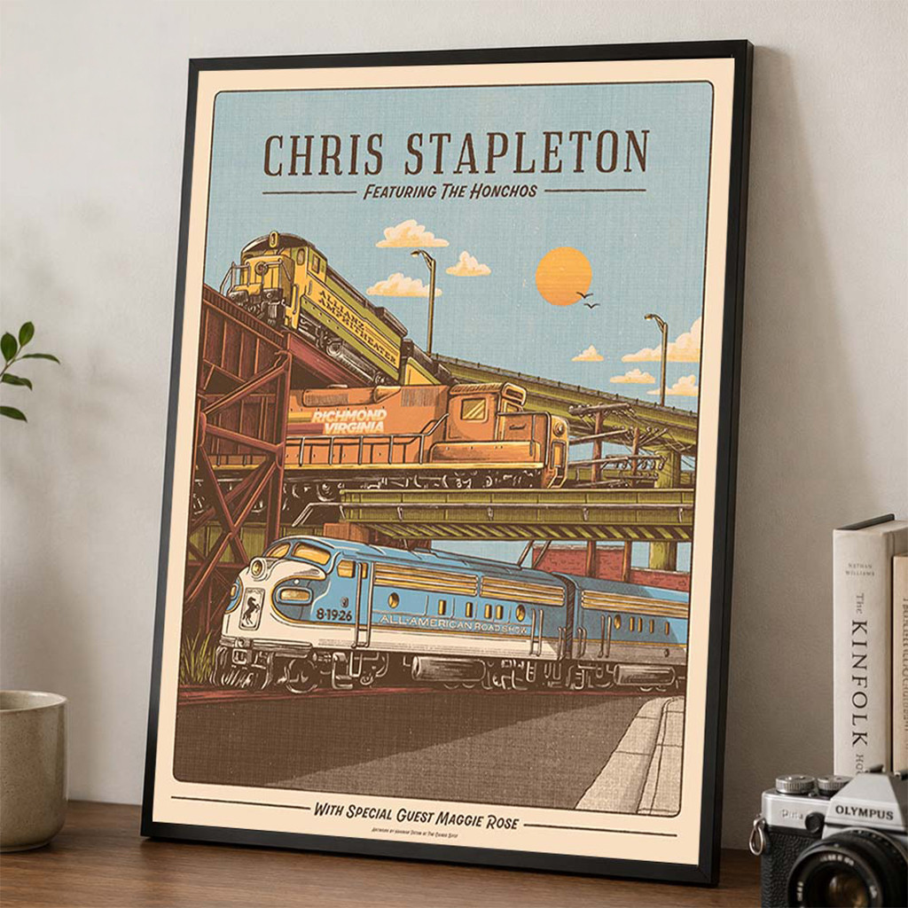 Chris Stapleton Richmond Virginia 2026 Poster Chris Stapleton Merch Wall Art For Bedroom - Kdjoy Chris Stapleton Richmond Virginia 2026 Poster Chris Stapleton Merch Wall Art For Bedroom - Kdjoy