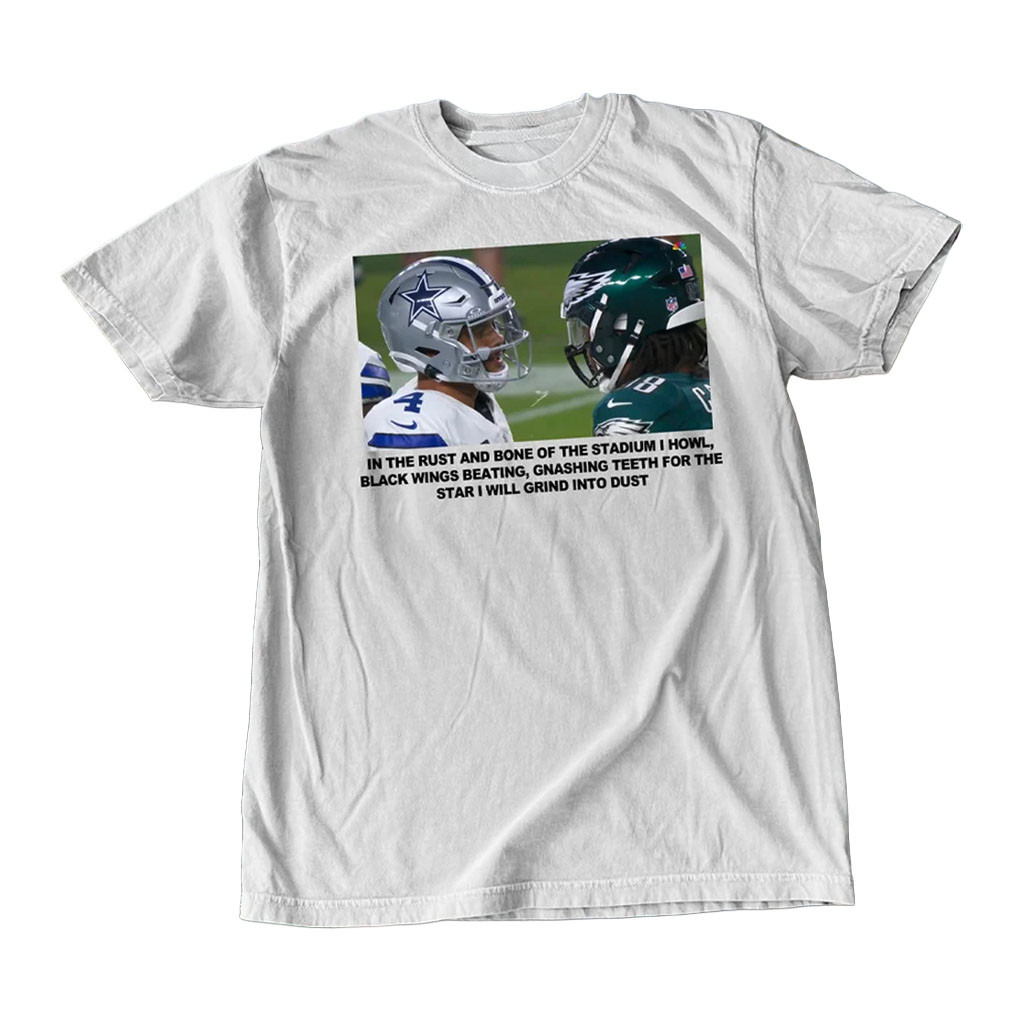 Church Dust Merch 2026 Carter T-Shirt Dallas Cowboys Vs Philadelphia Eagles Shirt Fan Gifts