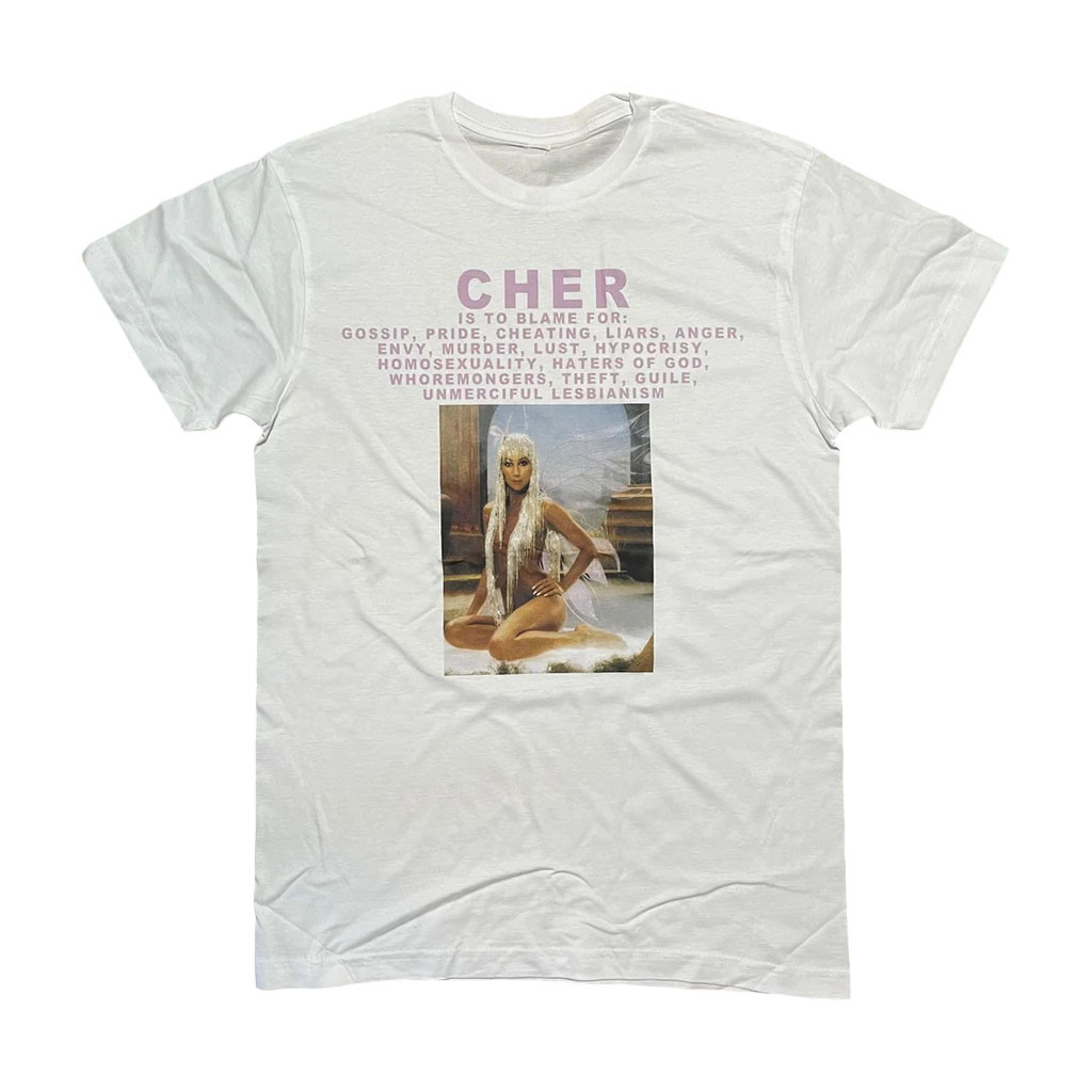 Church Dust Merch 2026 Cher Is To Blame T-Shirt Cher Merch Present For Music Lovers