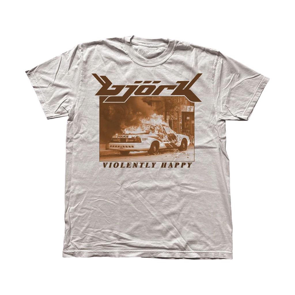 Church Dust Merch 2026 Violently Happy T-Shirt Bjork Merch Gift For Fans