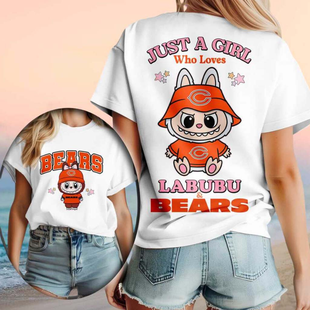 Cincinnati Bengals Labubu Mascot Just A Girl Who Loves Football T-Shirt Bengals Merch Fan Gifts Cincinnati Bengals Labubu Mascot Just A Girl Who Loves Football T-Shirt Bengals Merch Fan Gifts