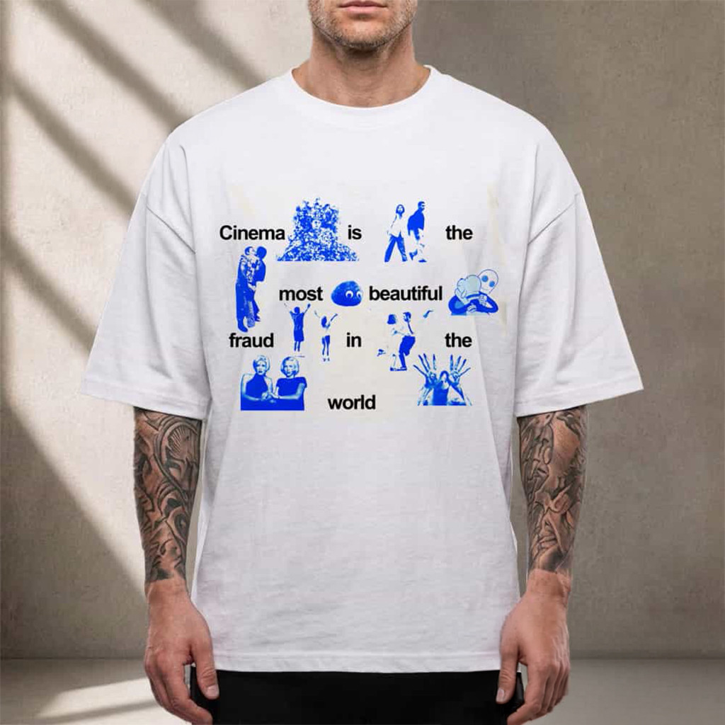 Cinenfasis Cinema Is The Most Beautiful Fraud In The World Unisex T-Shirt Meaningful Gifts - Kdjoy
