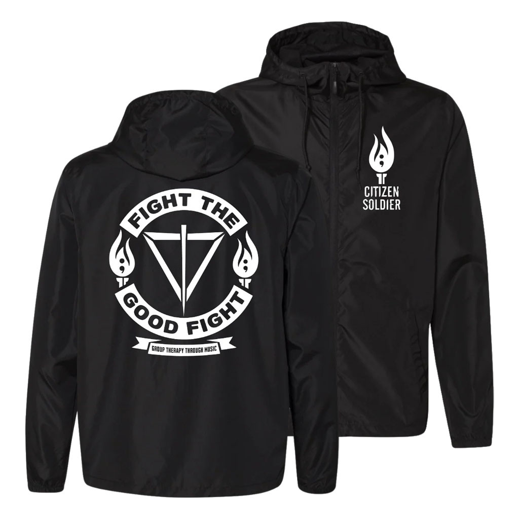 Citizen Soldier Merch 2026 Fight The Good Fight Windbreaker Jacket Gift For Band Fans - Kdjoy