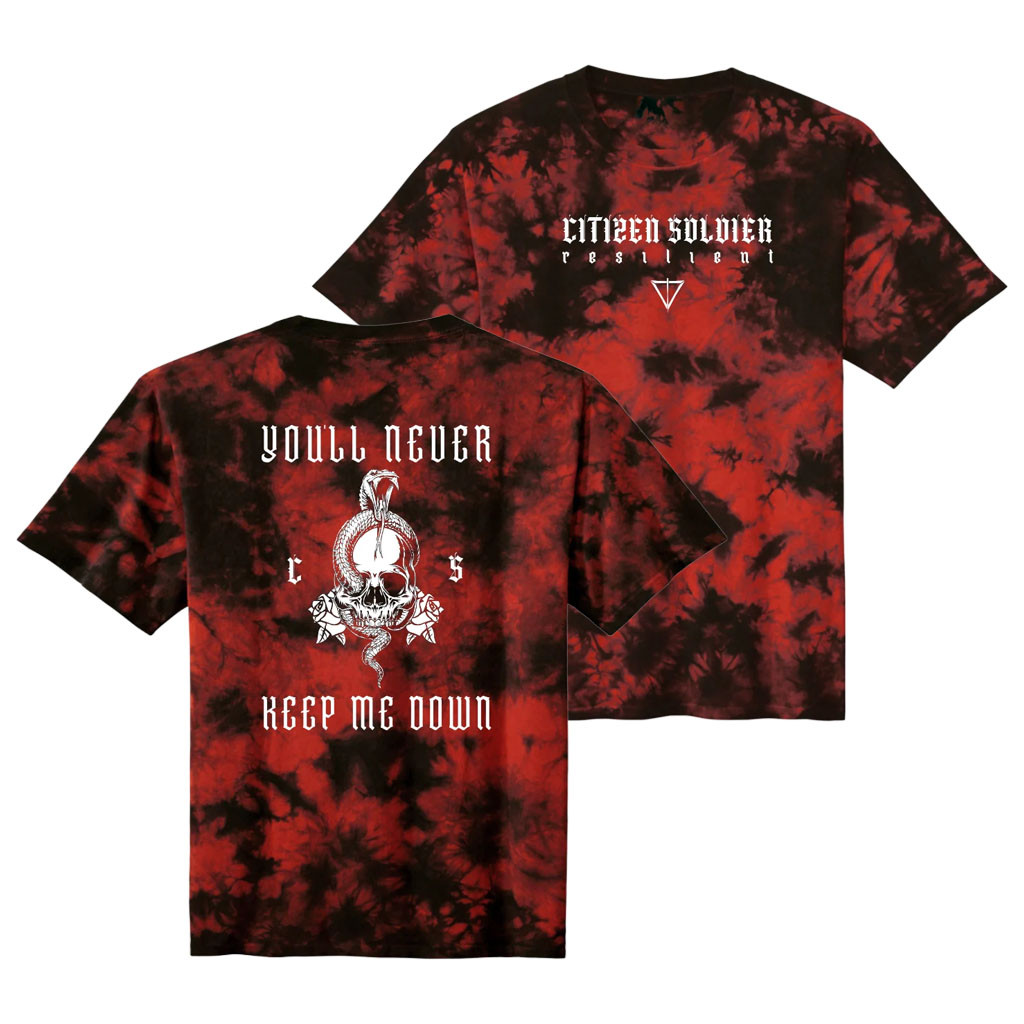 Citizen Soldier Merch 2026 Resilient T-Shirt You'll Never Keep Me Down Shirt Gift For Band Fans - Kdjoy