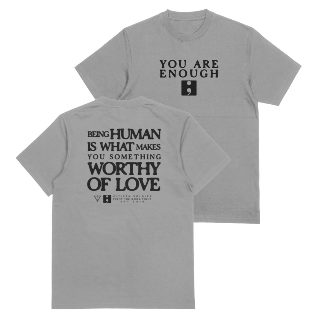 Citizen Soldier Merch 2026 You Are Enough T-Shirt Best Gifts For Rock Music Lovers - Kdjoy Citizen Soldier Merch 2026 You Are Enough T-Shirt Best Gifts For Rock Music Lovers - Kdjoy