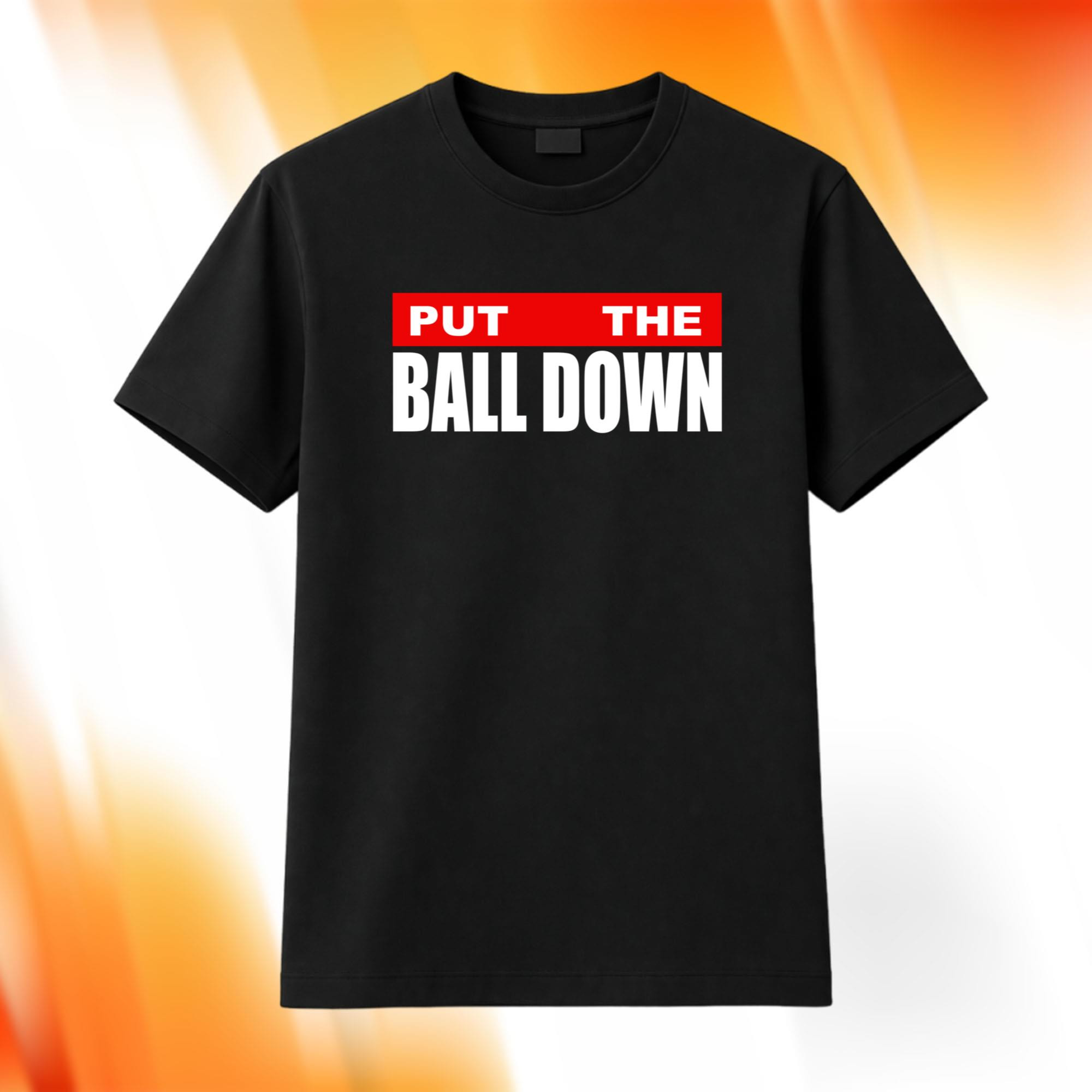 CJ Gardner Johnson Put The Ball Down Shirt C.J Gardner Johnson Merch Gifts For Football Fan - Kdjoy