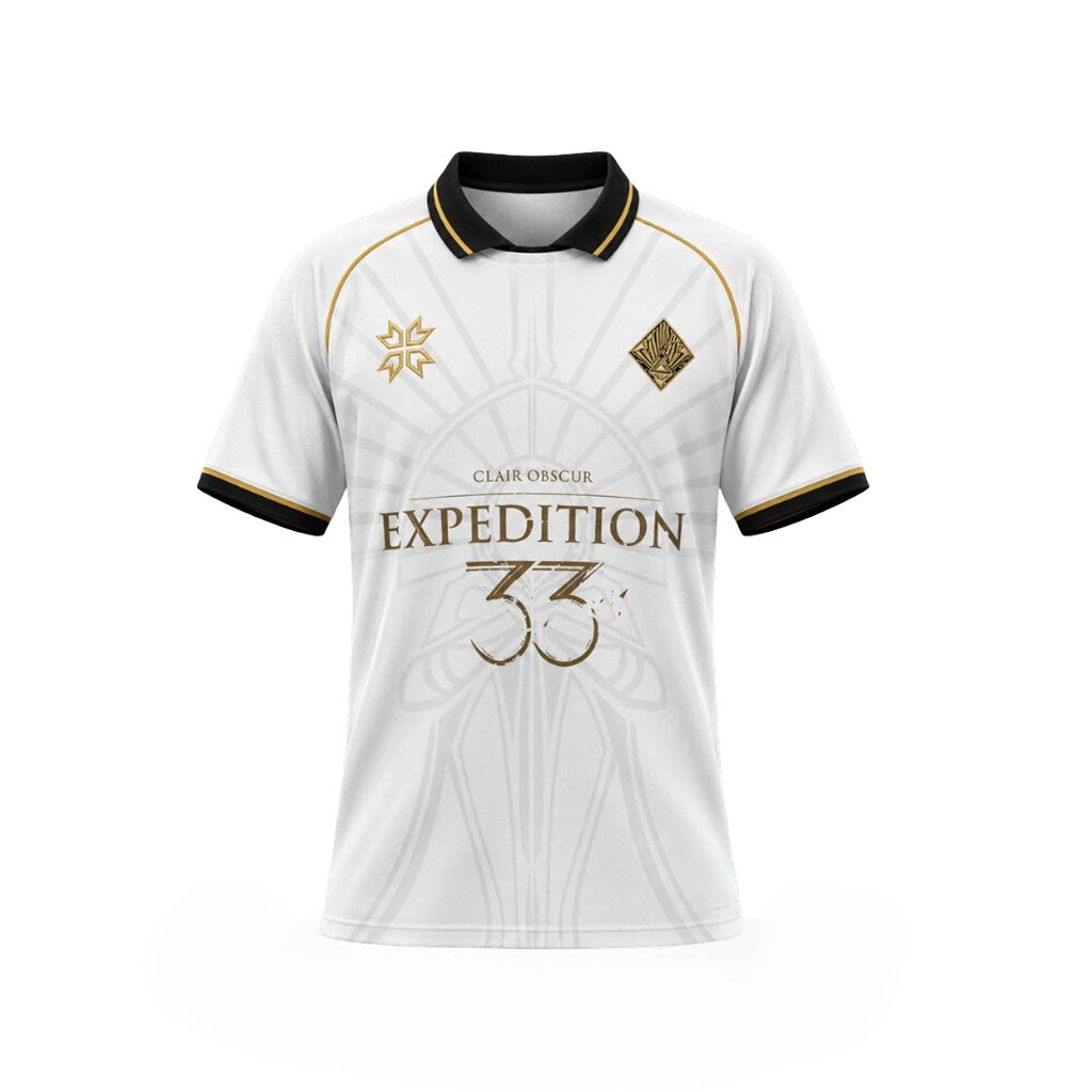 Clair Obscur Expedition 33 Jersey Shirt Clair Obscur Merch Present For Game Lovers - Kdjoy Clair Obscur Expedition 33 Jersey Shirt Clair Obscur Merch Present For Game Lovers - Kdjoy