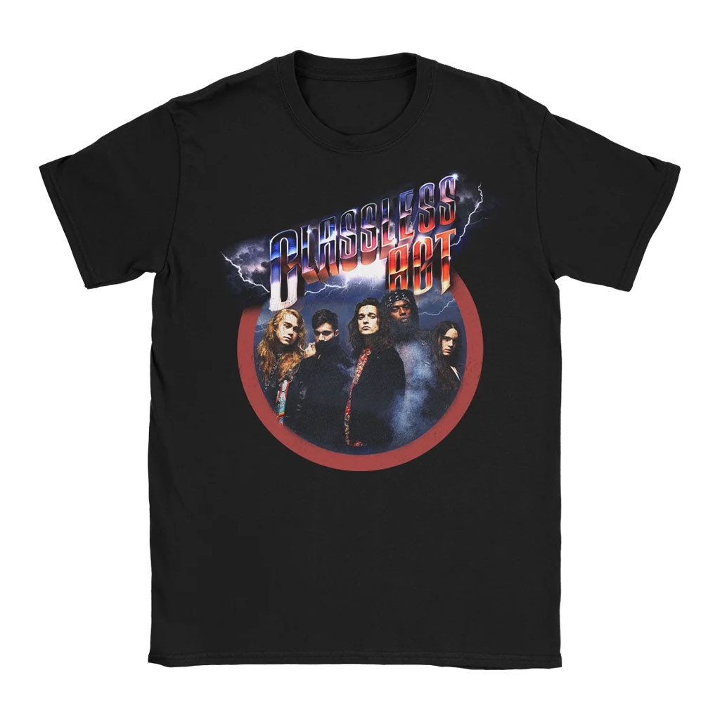 Classless Act Merch 2026 Band Photo T-Shirt Black Presents For Rock Music Lovers - Kdjoy