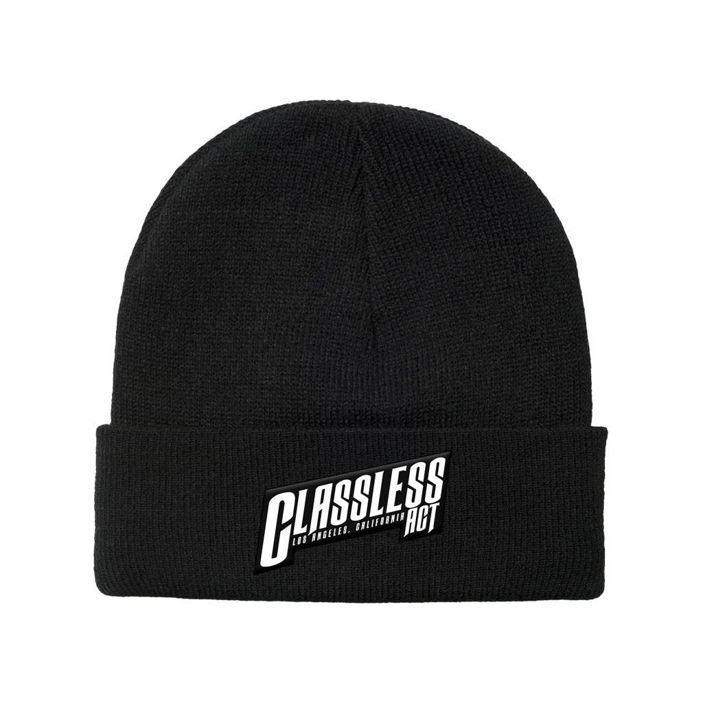 Classless Act Merch 2026 Logo Beanie Black Best Gifts For Rock Music Lovers - Kdjoy
