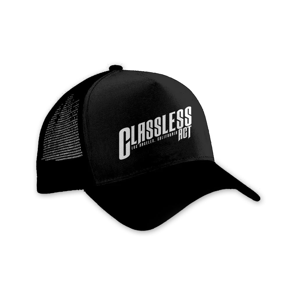 Classless Act Merch 2026 Logo Trucker Hat Black Gift Ideas For Rock Lovers - Kdjoy