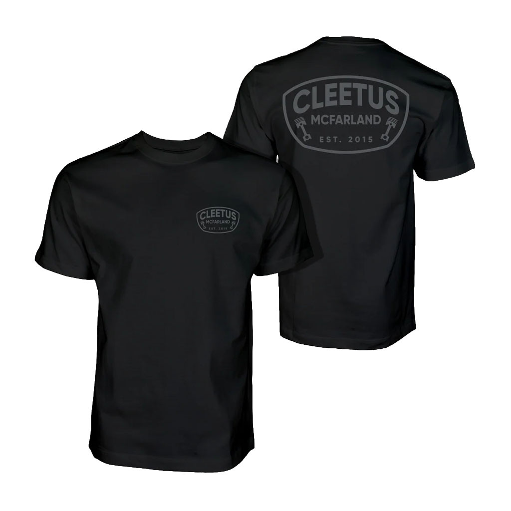 Cleetus McFarland Merch 2026 Est 2015 Cleetus McFarland T-Shirt Black Gift For Brothers - Kdjoy
