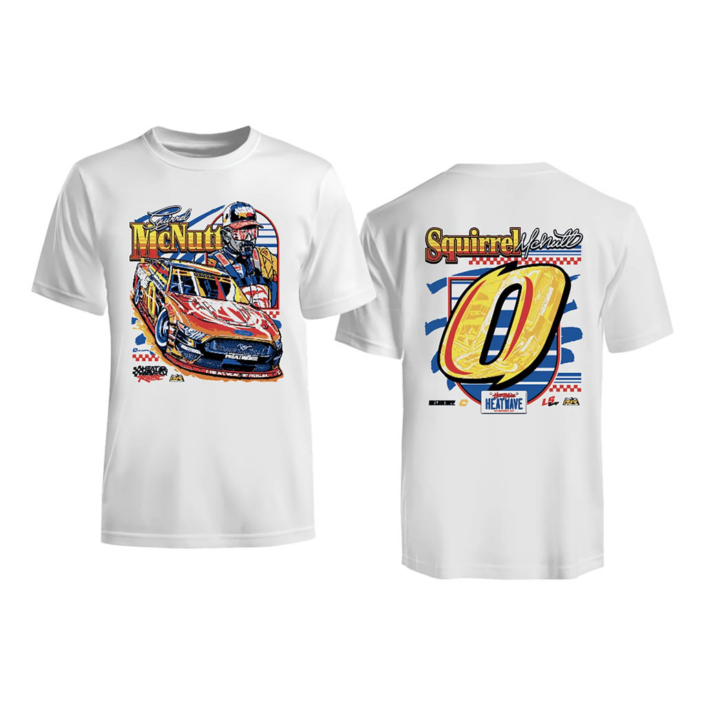 Cleetus McFarland Merch 2026 LS George Squirrel McNutt Heatwave Racing Shirt Present For Fans - Kdjoy