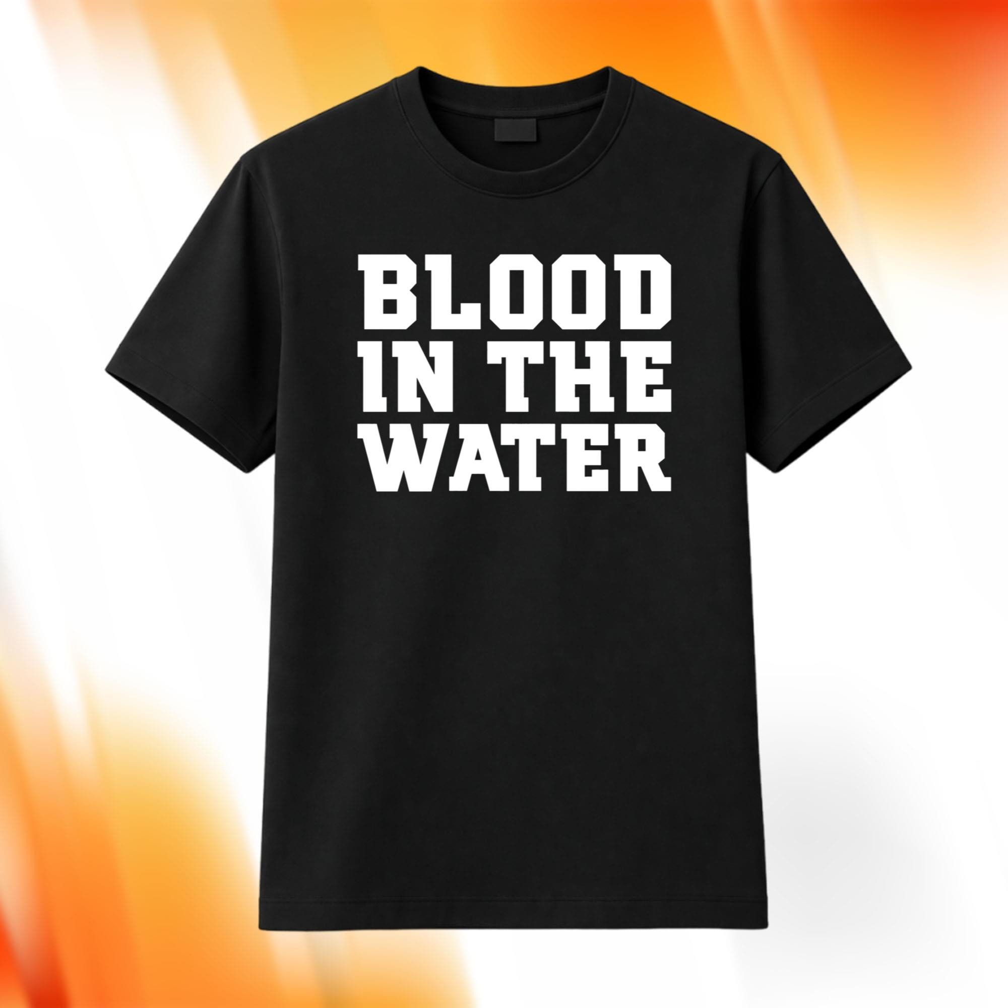Clemson Tigers Football Blood In The Water Shirt Clemson Tigers Merch Gifts For Football Fan - Kdjoy