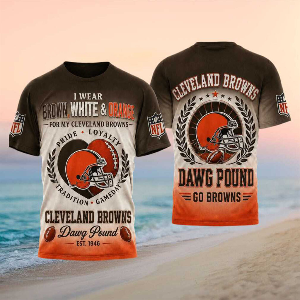Cleveland Browns Football Heart American Flag Pride Shirt Cleveland Browns Merch Fan Present - Kdjoy Cleveland Browns Football Heart American Flag Pride Shirt Cleveland Browns Merch Fan Present - Kdjoy