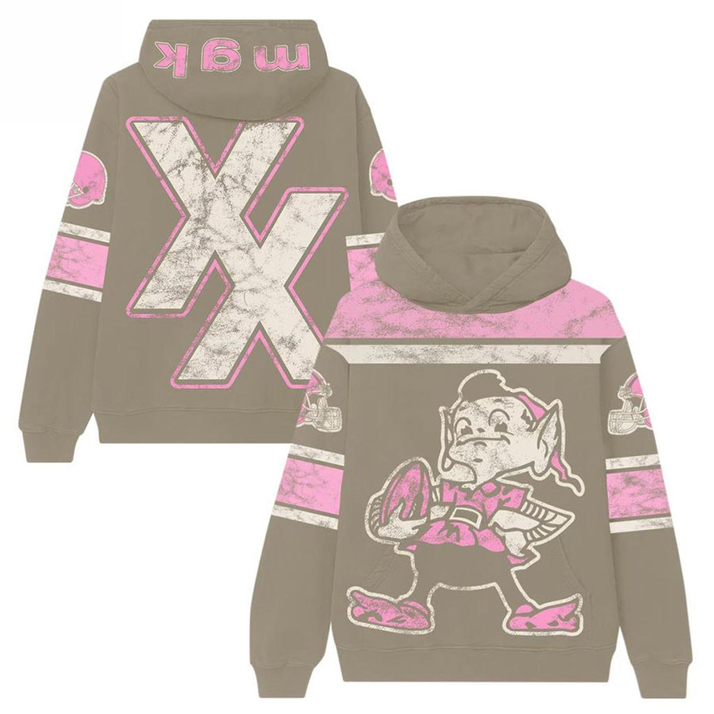 Cleveland Browns X MGK 2026 Hoodie Cleveland Browns Merch Gift For Football Fans - Kdjoy