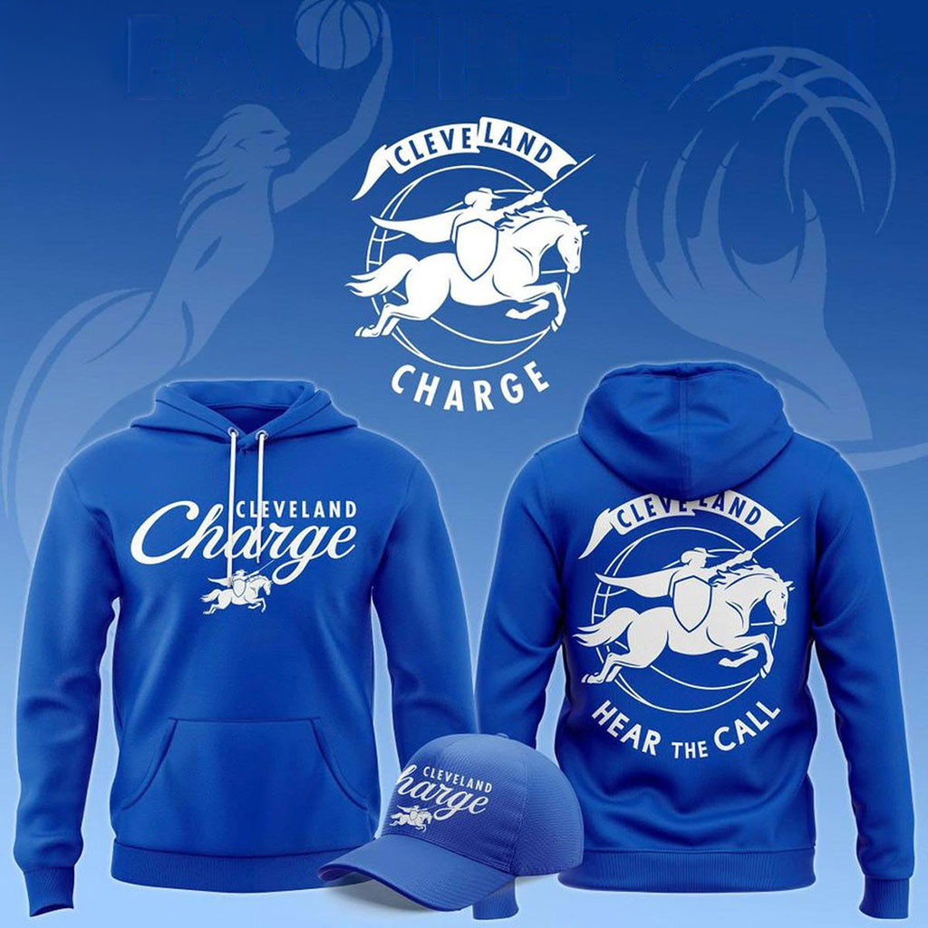 Cleveland Charge 2026 Hear The Call Hoodie Cleveland Charge Merch Basketball Fan Apparel - Kdjoy
