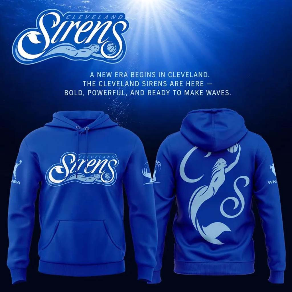 Cleveland Sirens Merch 2026 Hear The Call WNBA Hoodie Basketball Fan Apparel Best Gifts - Kdjoy