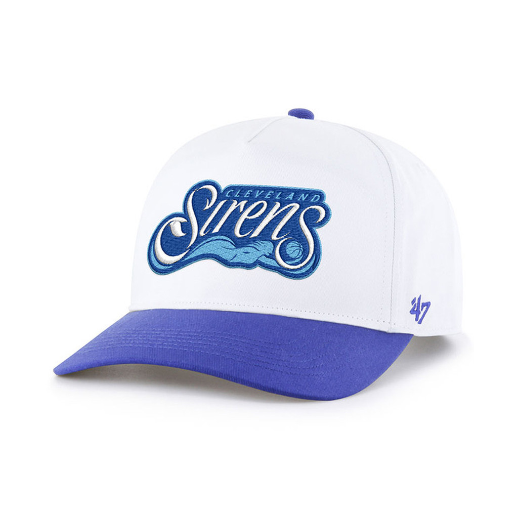 Cleveland Sirens Merch 2026 Sirens Blue And White Primary Logo Hitch Hat Embroidered Fan Gear - Kdjoy