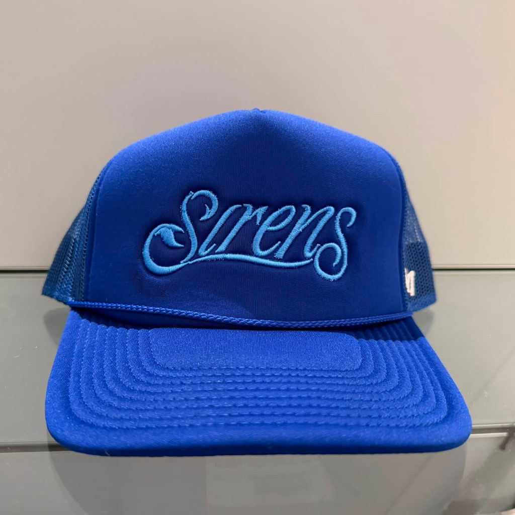 Cleveland Sirens Merch 2026 Sirens Wordmark Trucker Hat Embroidered Gift For Basketball Fans - Kdjoy Cleveland Sirens Merch 2026 Sirens Wordmark Trucker Hat Embroidered Gift For Basketball Fans - Kdjoy