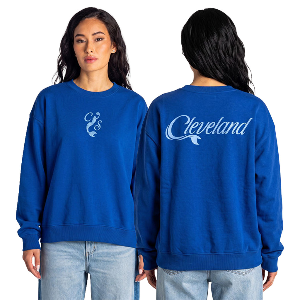 Cleveland Sirens Merch 2026 Wild Collective Siren Crewneck Sweatshirt Basketball Fan Gift Ideas - Kdjoy Cleveland Sirens Merch 2026 Wild Collective Siren Crewneck Sweatshirt Basketball Fan Gift Ideas - Kdjoy