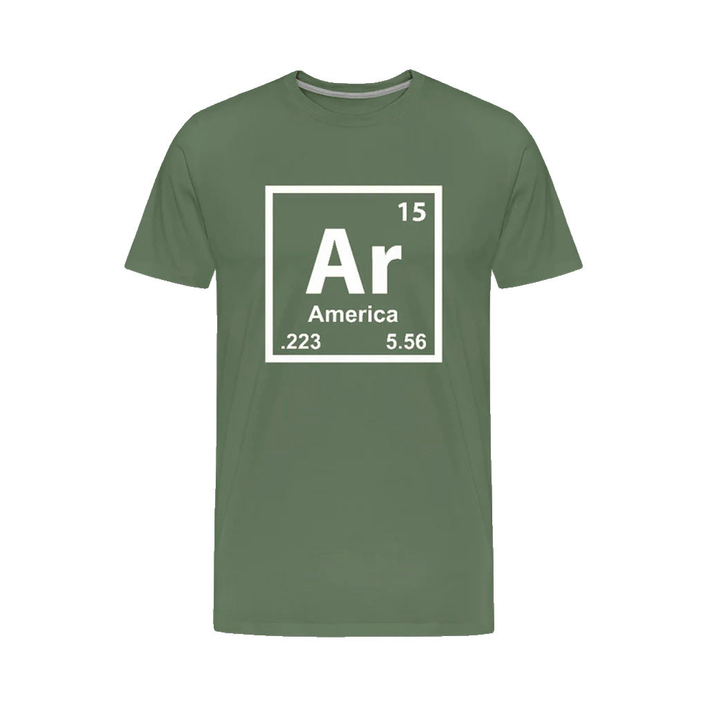 Clown World Apparel Merch 2026 Ar America T-Shirt Periodic Table Shirt Gift For Dad
