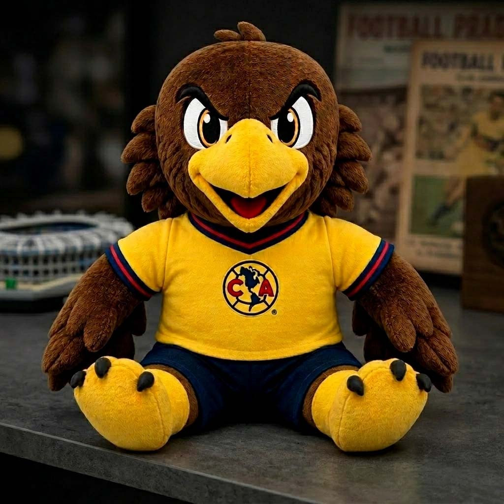 Club America Aguila Mascot Odiame Mas Plush Pillow Club America Merch Gift For Fans - Kdjoy