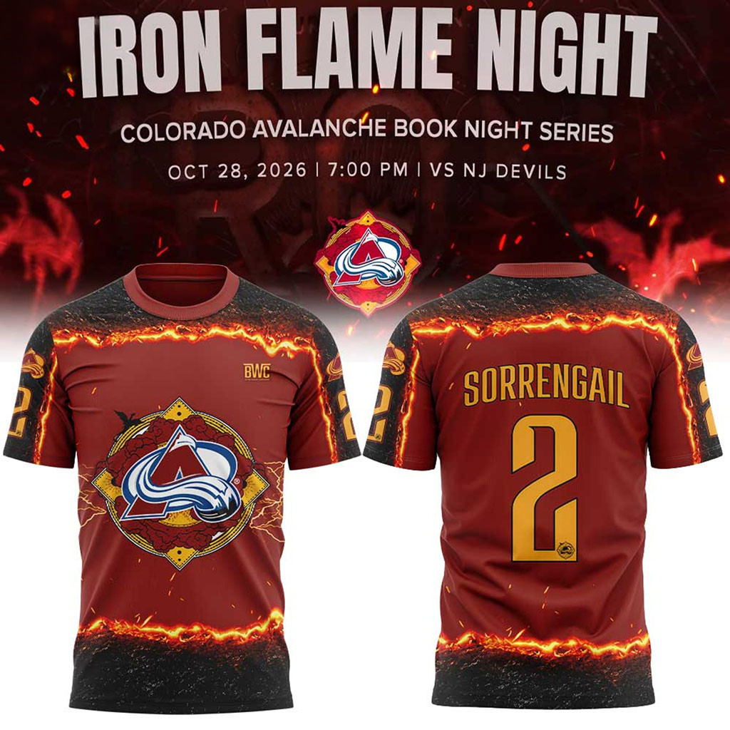 Colorado Avalanche Merch Fourth Wing Night Book Night Series T-Shirt #2 Sorrengail Shirt Gifts