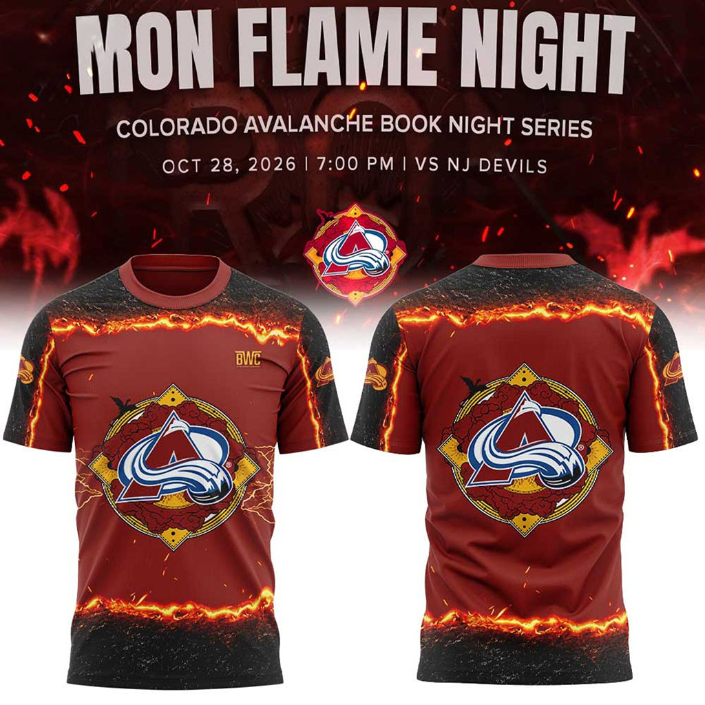 Colorado Avalanche Merch Fourth Wing Night Book Night Series T-Shirt Gift For Hockey Fans