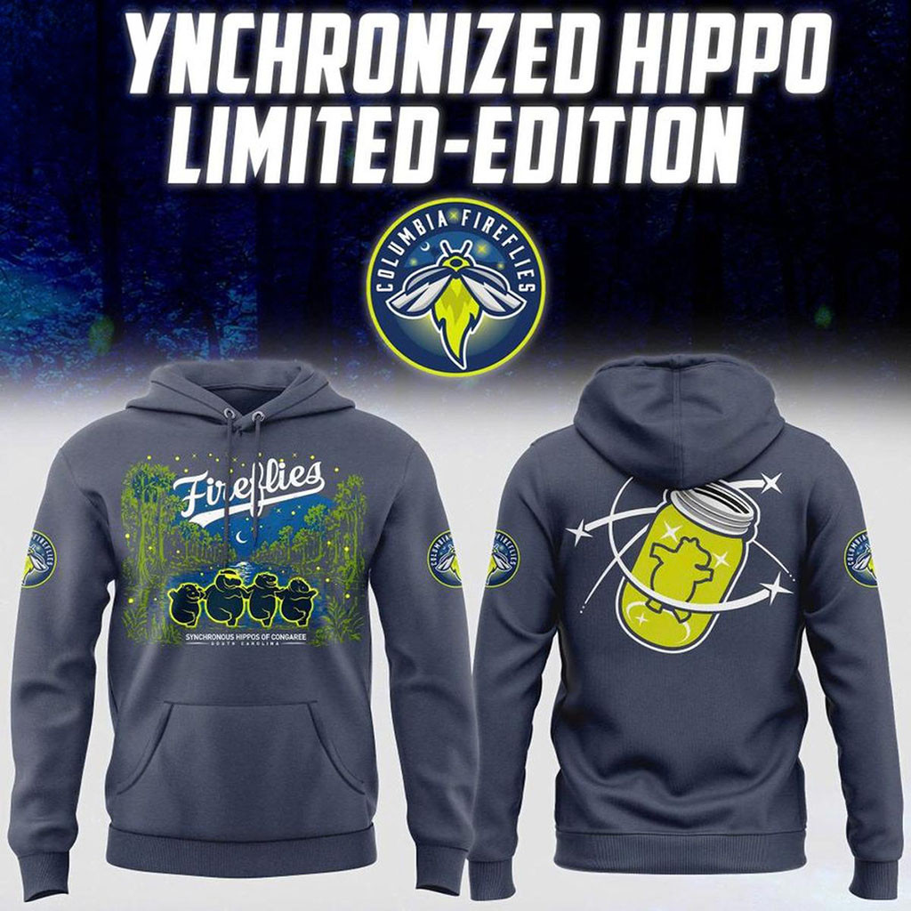Columbia Fireflies X Synchronized Hippo 2026 Hoodie Columbia Fireflies Merch Gift For Fans - Kdjoy