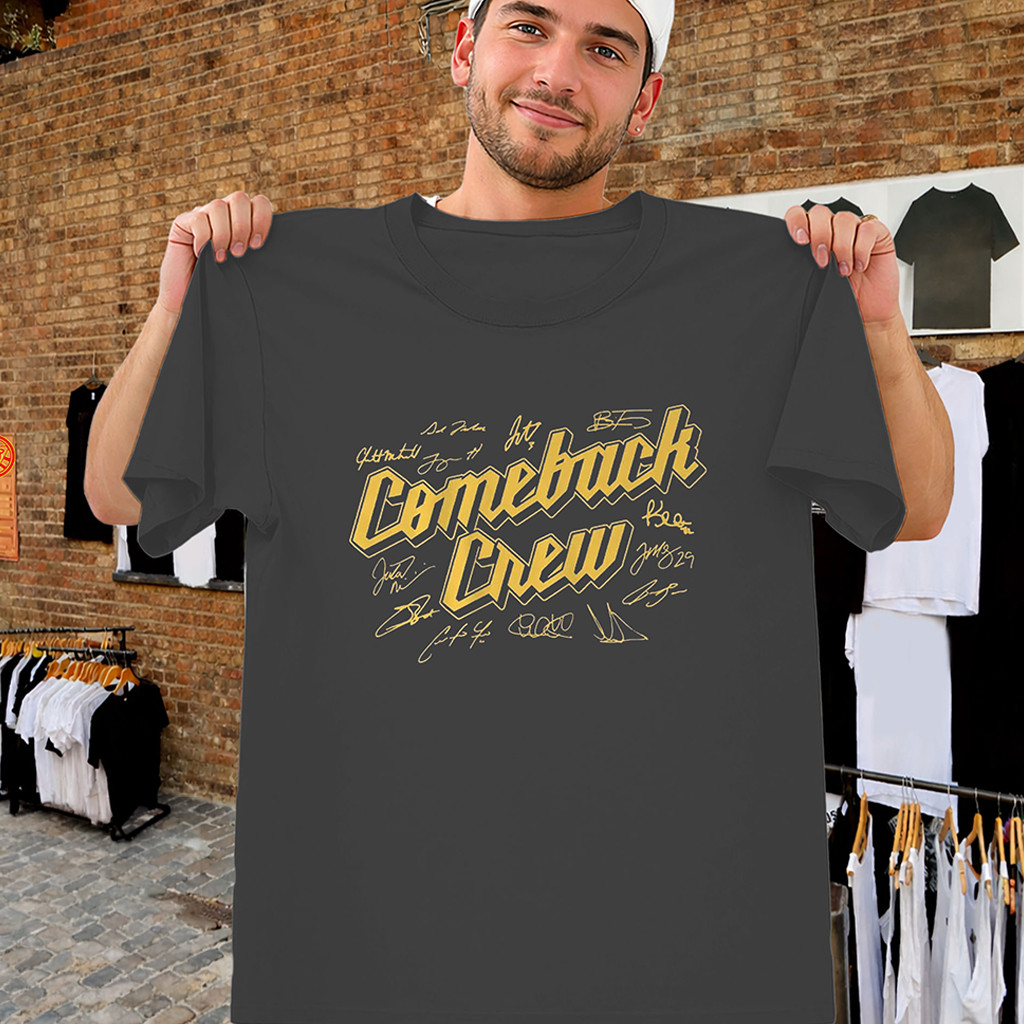 Comeback Crew Shirt Milwaukee Brewers 9th Inning Rally Tee Brewers Merch Dad Gifts - Kdjoy Comeback Crew Shirt Milwaukee Brewers 9th Inning Rally Tee Brewers Merch Dad Gifts - Kdjoy