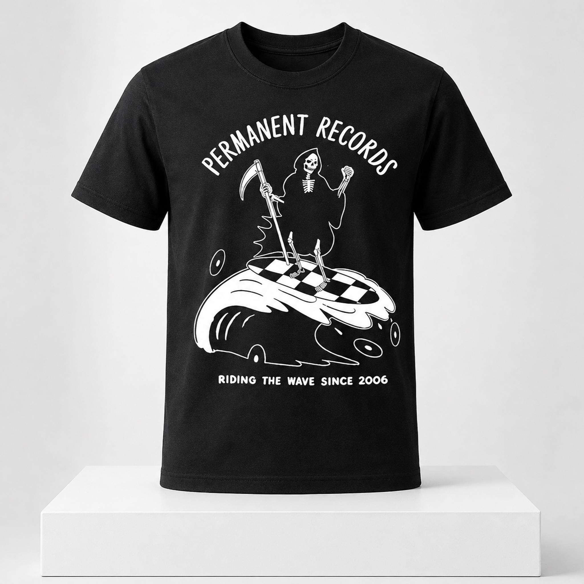 Conan O'Brien Permanent Records Riding The Wave Since 2006 Shirt Conan O'Brien Merch Fan Gear - Kdjoy