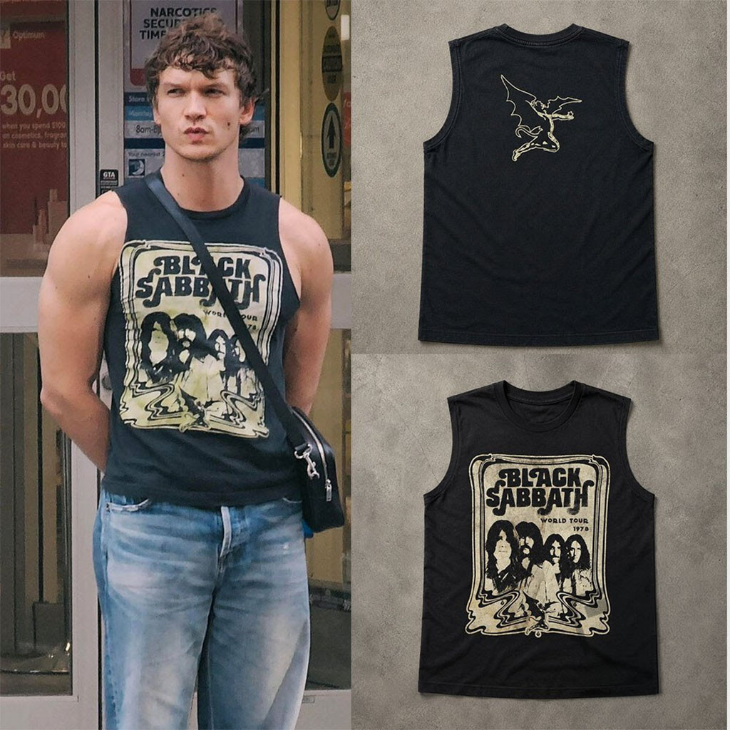 Connor Storrie In Toronto 2004 Black Sabbath Tank Top Unique Gift For Husband - Kdjoy