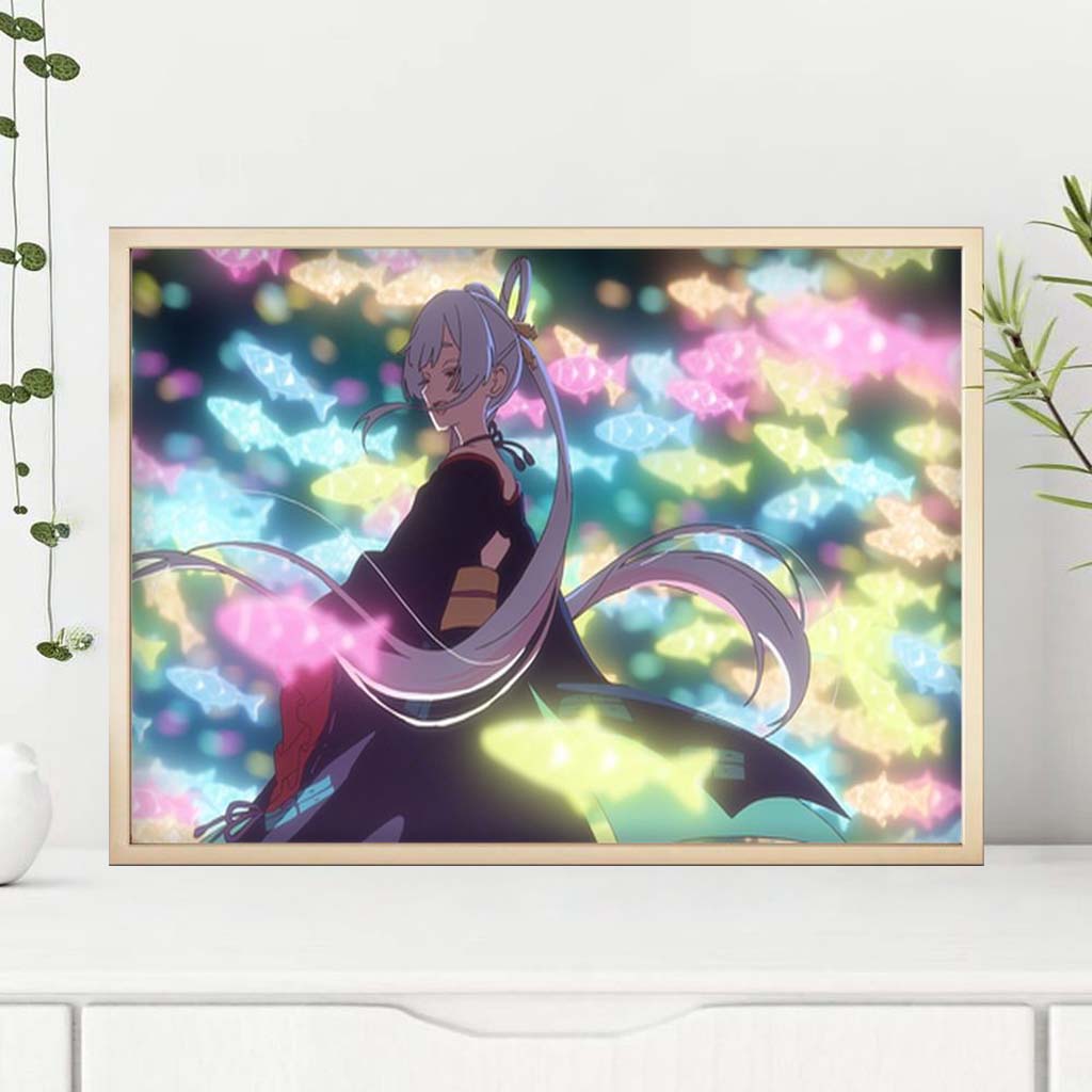Cosmic Princess Kaguya Anime Movie Poster Cosmic Princess Kaguya Merch Wall Art Decor - Kdjoy