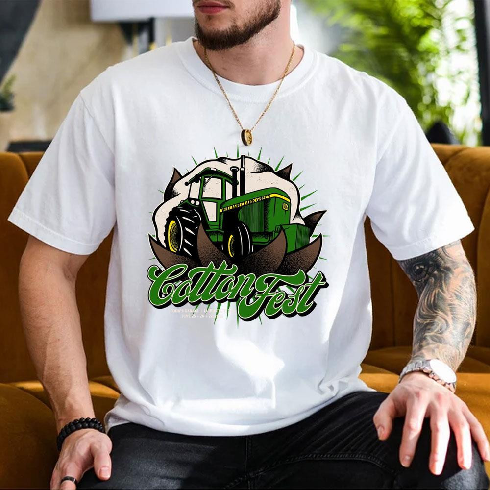 Cotton Fest 2026 Logo T-Shirt Birthday Gift For Friends - Kdjoy Cotton Fest 2026 Logo T-Shirt Birthday Gift For Friends - Kdjoy