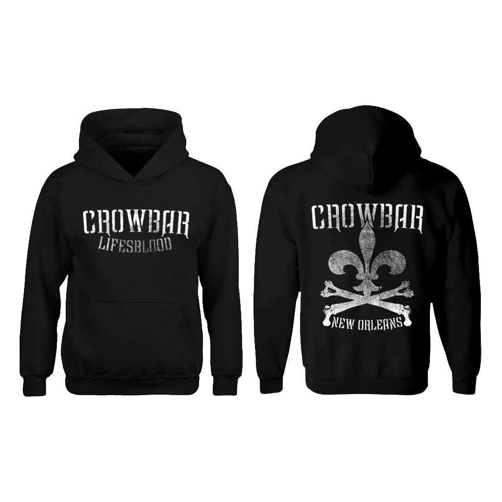 Crowbar Merch 2026 Lifesblood Hoodie Black Crowbar Tour Merch Gift For Band Fans - Kdjoy