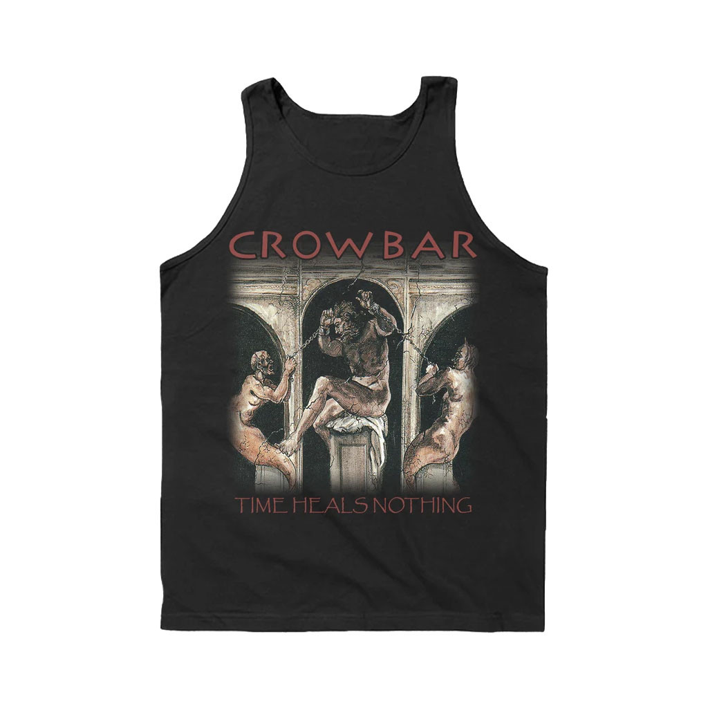 Crowbar Merch 2026 Time Heals Nothing Tank Top Unique Gift For Band Fans - Kdjoy