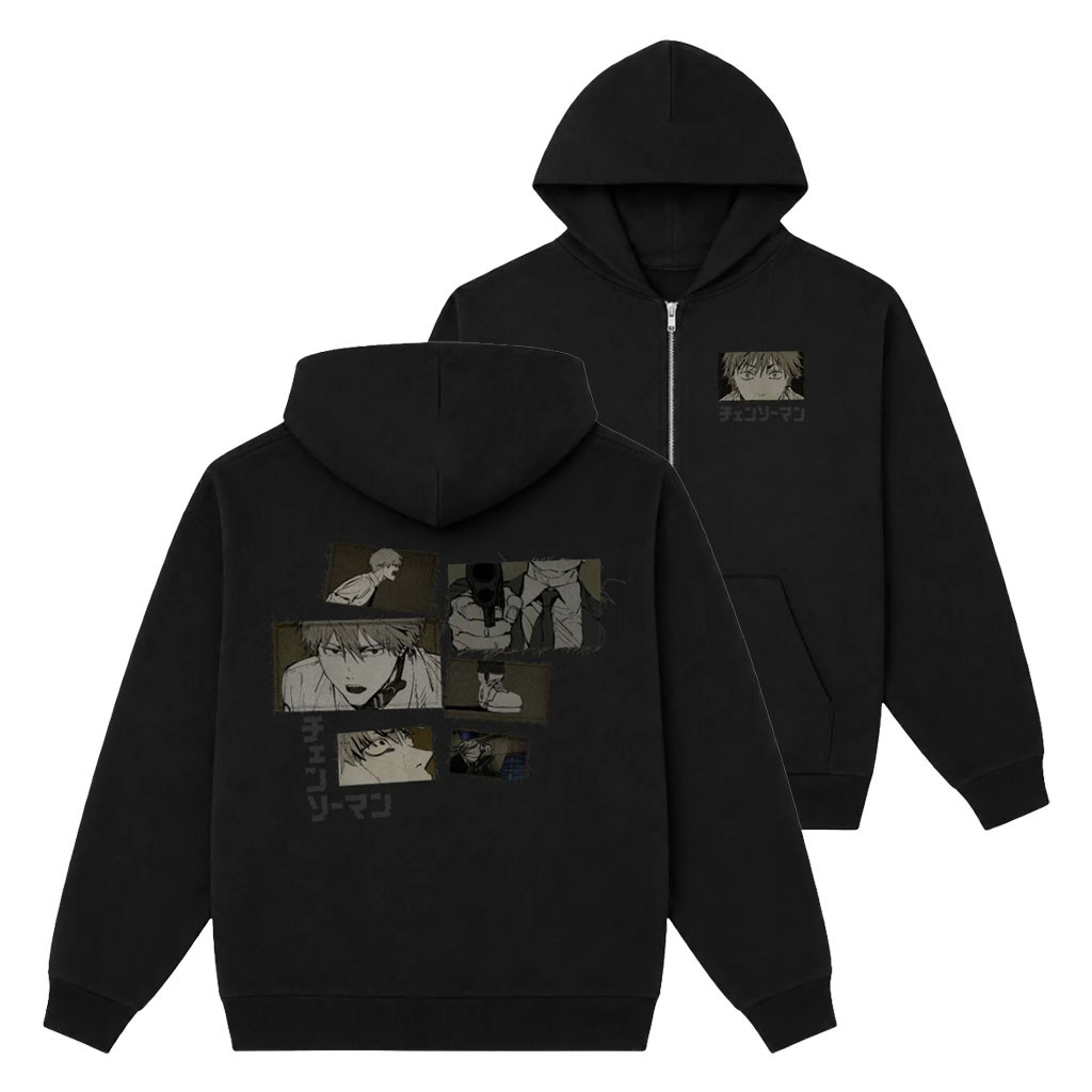 Crunchyroll Chainsaw Man Merch 2026 Chainsaw Man Denji Zip Hoodie Best Gift For Brothers - Kdjoy Crunchyroll Chainsaw Man Merch 2026 Chainsaw Man Denji Zip Hoodie Best Gift For Brothers - Kdjoy