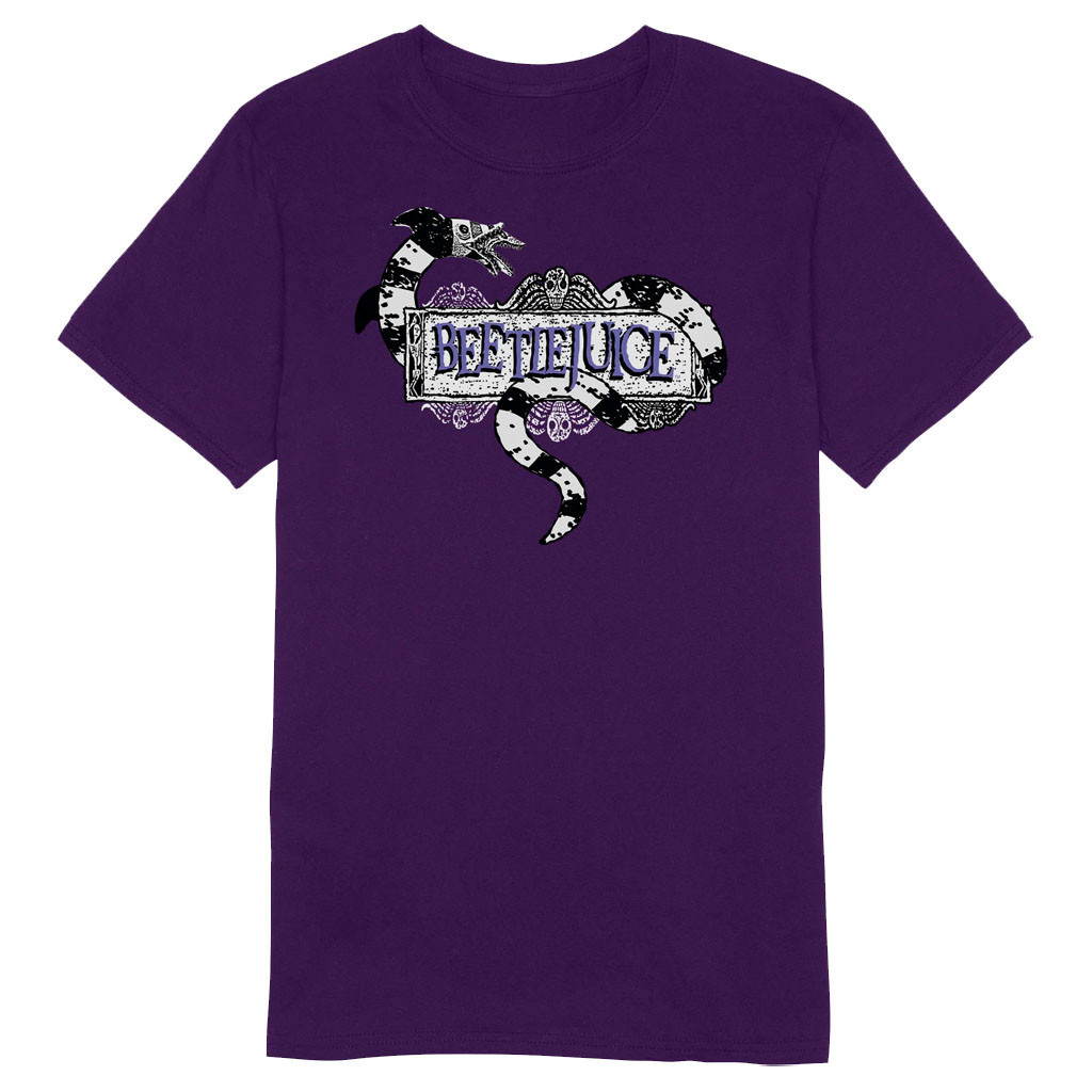 Culturefly Merch 2026 Beetlejuice Logo T-Shirt Beetlejuice Merch Present For Horror Fans - Kdjoy