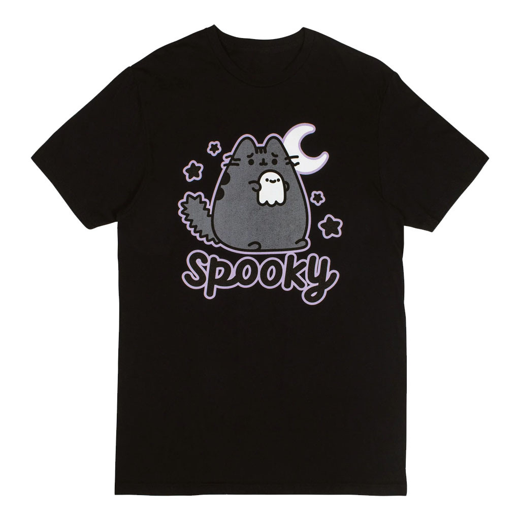 Culturefly Merch 2026 Pusheen Spooky T-Shirt Cute Halloween Apparel Gift For Cat Lovers - Kdjoy