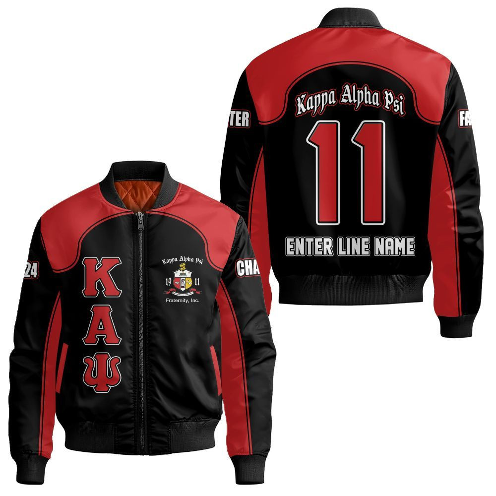 Custom Alpha Phi Alpha Fraternity INC Racing Style Jacket Alpha Phi Alpha Merch Presents For Him - Kdjoy
