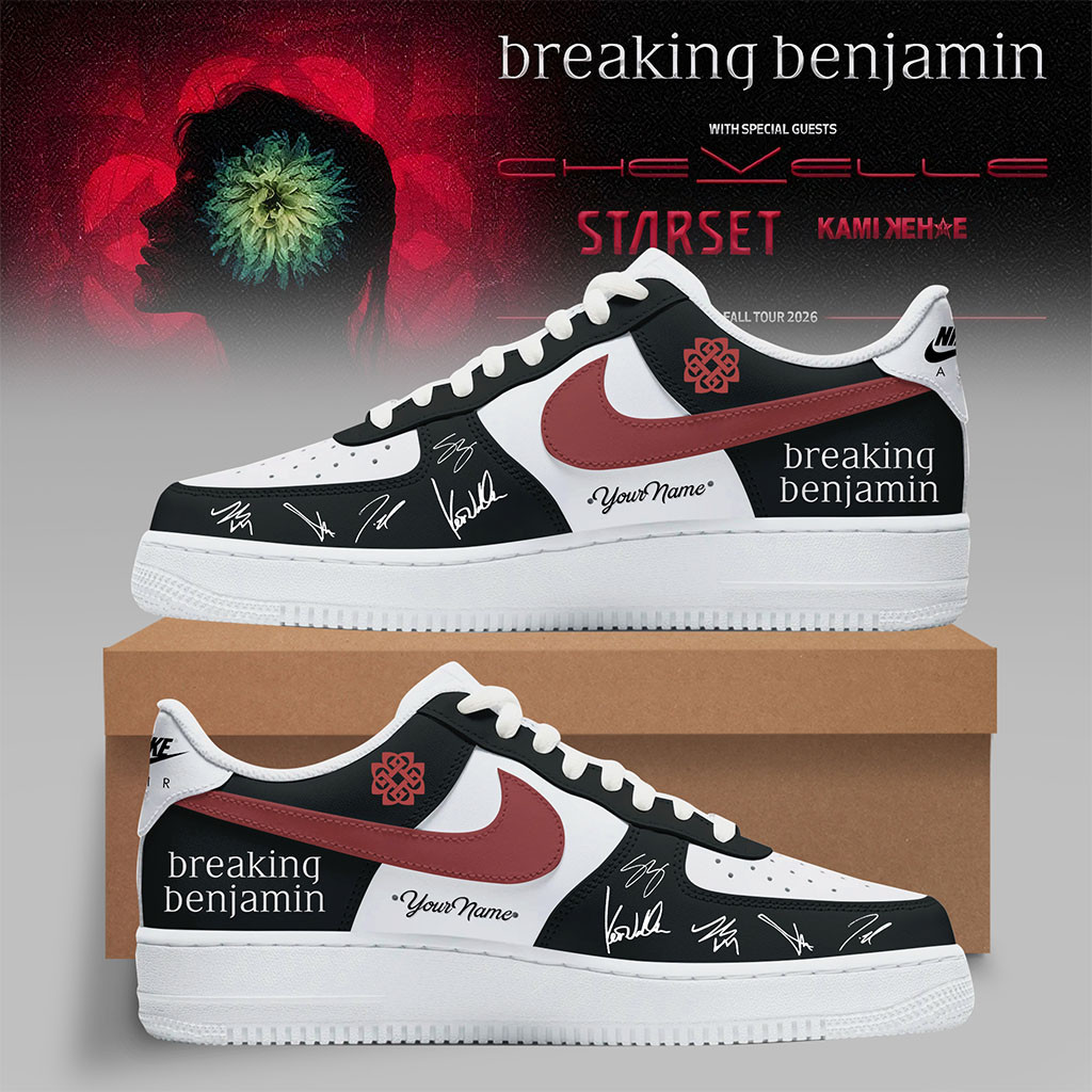 Custom Breaking Benjamin American Tour 2026 Shoes Breaking Benjamin Merch Rock Lovers Gifts - Kdjoy Custom Breaking Benjamin American Tour 2026 Shoes Breaking Benjamin Merch Rock Lovers Gifts - Kdjoy