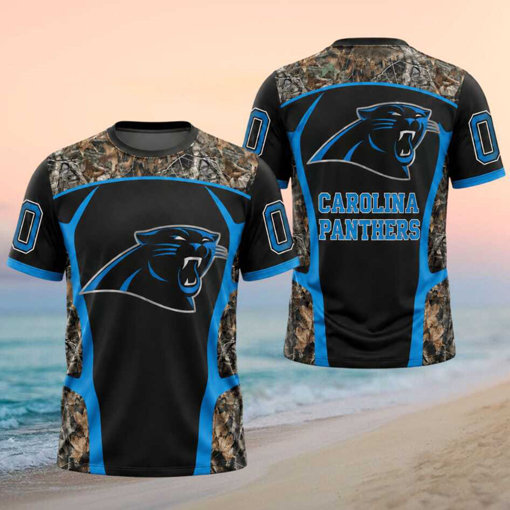 Custom Carolina Panthers Football Team Camo T-Shirt Football Game Day Tee Panthers Fans Gifts - Kdjoy Custom Carolina Panthers Football Team Camo T-Shirt Football Game Day Tee Panthers Fans Gifts - Kdjoy
